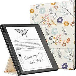 CoBak Kindle Scribe Stand Case - Premium Leather Case with Pen Holder and Auto Wake/Sleep Feature Compatible with Kindle Scribe 10.2 inch-picture-23