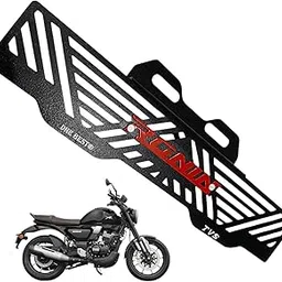 Dhe Best Bike Premium Metal Radiator Guard with Name Suitable for TVS Ronin (2022 to 2024)-picture-12