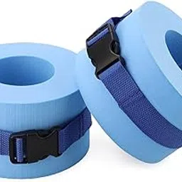 3NH® Foam Swim Aquatic Cuffs,Set of 2 Water Aerobics Float Ring Fitness Exercise Set EVA Workout Ankles Arms Belts with Quick Release Buckle for Swim Fitness-picture-31