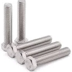 8mm x 80mm (8 cm) thread length stainless steel 202 grade hexagonal head bolts - 5 Nos-picture-24