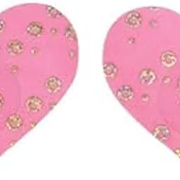 elbme New Ladies Charming Heart-Shaped Sexy Breast Sticker Disposable Nipple Cover w/Sequins Pink-picture-12