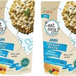 Eat Easy Ready To Eat Jain Pasta, 100gm of 1 Pack, Instant Food, Indian Meal, Travel Food, No Preservatives, No Added Artificial Colours & Flavours, Just Add Water and Cook-picture-30