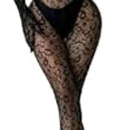 maurnee Women's Polyimide and Elastane Full Body Stocking (MS_2025_Black_Free Size)-picture-19