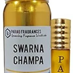 Parag Fragrances Swarna Champa 100Ml Natural Attar (With Empty Fancy Bottles) Alcohol Free Grade 1 Natural Attar/Perfume Oil/Essential Oil For Clothes, Religious Use & Cosmetics Making-image-14