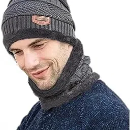k d Winter Wear Set for Men & Women | Cap, Gloves, Mask & Ear Muffs | Warm & Soft Thermal Winter Accessories for Kids & Adults | Ideal for Cold Weather, Travel-picture-31
