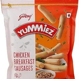 Godrej Yummiez Chicken Breakfast Sausage Pouch, 250 g-picture-28