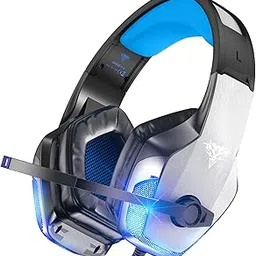 BENGOO X-40 Gaming Headset for Xbox One, PS4, PC, Controller, Noise Cancelling Over Ear Headphones with Mic, LED Light Bass Surround Soft Memory Earmuffs for Computer Laptop Mac Nintendo Switch Games-picture-55