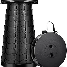 Portable Folding Stool Lightweight Yet More Sturdy with Load Capacity 180Kg, Retractable Plastic Foldable Collapsible Stool for Camping Fishing Hiking BBQ Outdoors Indoors Kitchen --image-6