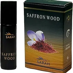SRS SARAH Saffron Wood Attar, 6ml Roll-On Attar, Non-Alcoholic Fragrance | Long-Lasting | Saffron and Sandalwood Notes, Ideal Gift - Men & Women | 6ML Pack-picture-20