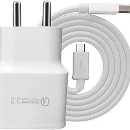 Type-C Charger for Samsung Galaxy A04s Original QC Adapter Type C 3.0A High Speed Fast Turbo Charge QC 3.0 Smart SinglePort with 1m Type-C White Charging & Sync Cable (White, SMG, SE.AJ3)-picture-33