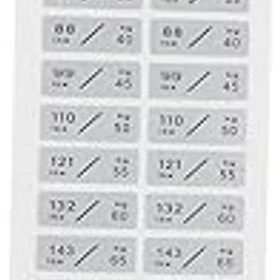 CALANDIS™ Weight Stack Labels Weight Stickers for Workout Indoor Gym Fitness Equipment | Resistance Trainers | Fitness Equipment & Gear | Fitness, Running & Yoga-picture-58