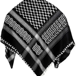 I H Fashion Arabic Arafat Keffiyeh Scarf for Men & Women | Stylish Viscose Square Shawl/Stole | Head Wrap & Face Cover-picture-51