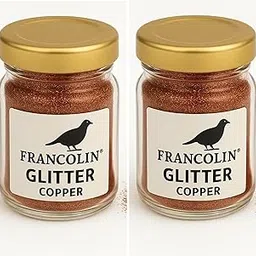 Francolin Glitter | Copper | Resin Art | Glitter – Shimmer for Epoxy, Tumblers, Slime & Nail Art – Cosmetic Grade – 20gx2-picture-16