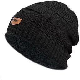 zuvira Winter Woolen Beanie Cap & Neck Warmer Set for Men & Women | Soft Fleece Lined Knitted Wool Cap | Warm Stylish Unisex Winter Hat for Cold Weather, Outdoor, Biking & Daily Use (Black)-picture-45