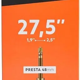 Schrodinger15 40077 Bicycle Cycle MTB Tube 27.5"x 1.9"/2.5" Presta Valve 48L (Black, FV 48mm Valve Length)-picture-29