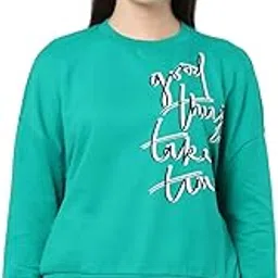 vero moda Women's Cotton Round Neck Sweatshirt-picture-27