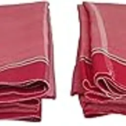 BHAVICREATION Cotton Red Gamcha Towel, Puja Cloth | Lal Rang Pooja Gamcha for Puja and Religious Functions | Quick Absorbent and Soft | Large Size 60 x 32 Inch (60 * 32 inch Pack of 2)-picture-26