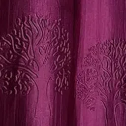 Polyester Long Crush Tree Punching Fabric for Curtains Cushion Sofa Chair Table Cover Panel Cover Curtain Home Furnishing Fabrics Cloth Unstitched Fabric Material (2 Meter, Wine)-picture-12