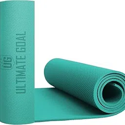 Ultimate Goal Sports Yoga Mat With Carry Bag Gym Workout, Exercise Mat For Home Workout, Lifelong Yoga Mat For Women & Men EVA Material (10mm, Sea-Green)-picture-24