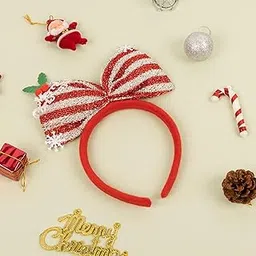 sparklez magasin Christmas Bow Hairband - Set of 2-picture-54