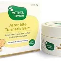 Mother Sparsh After Bite Turmeric Balm for Rashes And Mosquito Bites, 100% Ayurvedic, Gentle Skin Roll-On Formula, 25gm-image-40