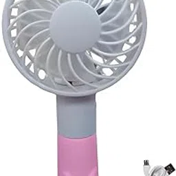 MAPPERZ Handheld Mini Fan, USB Desk Fan, Small Personal Portable USB Rechargeable Battery Operated Small Pocket Fan, for Travel, Office, Indoor-Outdoor, Bear Styled, with USB Cable, Pack of 1-picture-12