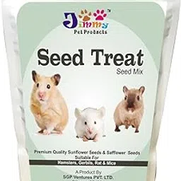 JiMMy Pet Products Seed Mix Seed Treat for Hamster, Gerbils, Chinchilla 200 g-image-9