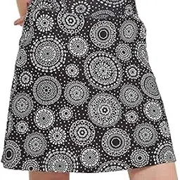 honoursex Women Skorts Knee Length Skirts Causal Skorts Skirts with Pockets Golf Skirt Plus Size Skorts Longer Length-picture-37