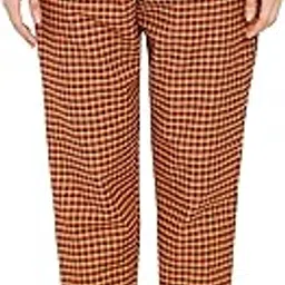 tnq Women Winter Wear Checked Trouser || Woolen Trouser || Straight Fit Wollen Trouser with Pockets-picture-11