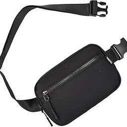Fanny Packs Crossbody Belt Bag Cross Body Bag Fashionable for Women with Adjustable Strap Black.-image-56