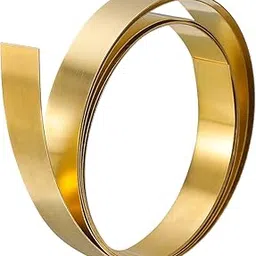 uxcell Brass Sheet Roll, 1Pcs 40" x 0.4" x 0.0079" H62 Metal Foil Plate for Crafts, Electrical Repairs, Industry-picture-11