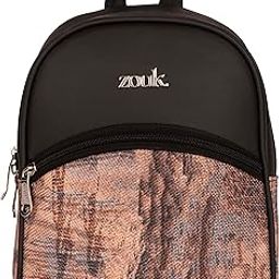 zouk Dalila Mini Daypack | Stylish Small Backpack for Women | Compact | Bag for Girls | Daily College Use | Travel Day Pack | Vegan Leather | Handcrafted | Water-Resistant-picture-17