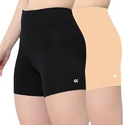 xjarvis Lucia Shorts for Women Stretchable, Yoga Shorts– Soft, Squat-Proof & Breathable, Cycling, Running for Skin Fit Tights & Gym Short-picture-55