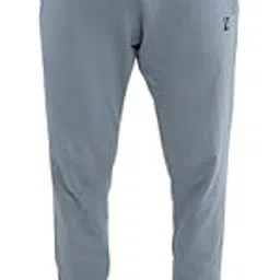 Men's 100% Cotton Basic Track Pants with Zipper Pockets & Drawstring Waistband-image-87