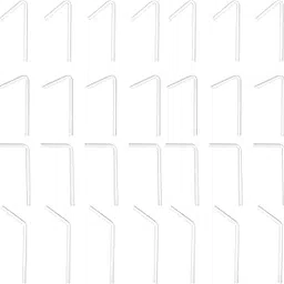 ULTECHNOVO 40pcs High Borosilicate Glass Elbow Tubes Lab Equipment for Chemistry Experiments Transparent for Research and Craft Use-image-2