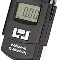 2heet HEET Portable Digital 50 Kg Weighing Scale with Metal Hook Electronic Portable Fishing Hook Type Digital LED Screen Luggage Weighing Scale, 50 kg (Black)-picture-36