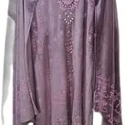nidhi art Women's Plus Size Embroidered Georgette Longline Tunic Tops 2XL-picture-43