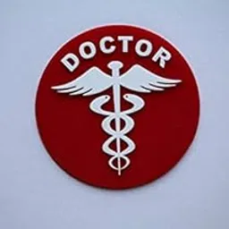 SIGNOOGLE Doctor Dr. Acrylic Key Chain Keychain Logo 3D Bike Emblem Decal-picture-11