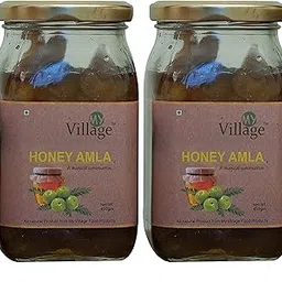 My Village Amla Honey / Indian Gooseberry in Raw Honey (Pack of 2) - 900gm (450gm Each Bottle)-picture-18