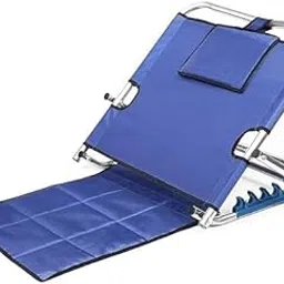 MUBBA Adjustable Bed Rest Back Support, Hospital Style Backrest Device for Bed-Ridden Patients & Elderly Individuals, Featuring A Sturdy Metal Frame with Integrated Headrest (Check)-picture-14