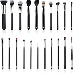 PAC Cosmetics Absolute Basics (21 Brushes) Best Professional Makeup Brush Set for Face, Eyes & Lip Makeup Application and Blending Needs-picture-54