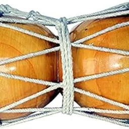 GT manufacturers Damru Damroo Percussion Indian Music Instrument Damaru Folk Bhajan Kirtan Pooja-picture-24