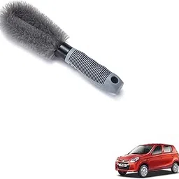 Kozdiko Car Alloy Wheel Brush Hub Clean Wash Useful Rim Brush for Maruti Suzuki Alto 800-image-44