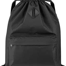 vorspack Drawstring Backpack Nylon Sports Gym Waterproof String Bag Cinch Sack Gymsack for Men Women-picture-21