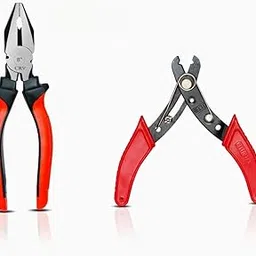 EagleX Plier & Wire cutter Combo | Cutting player | Cutting plier | Pliers | pliers for home, Player tools, Pliers for electrical work, Wire cutter and combination plier, 2 Pieces, Red & Blue-picture-64