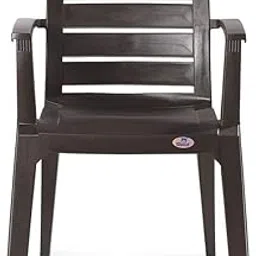 Nilkamal Chr2135 Plastic Mid Back Chair|Chairs for Home|Dining Room|Bedroom|Kitchen|Living Room|Office-Outdoor-Garden|Dust Free|100% Polypropylene Stackable Chairs, Brown-picture-10