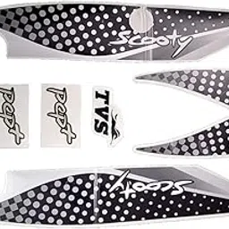 Motorcycle Bike Body Fancy Wrep Stickers & Decals kit Stickers for Pep+ (EST24912TP01)-picture-15