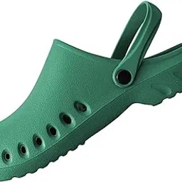 the style sutra Nursing Clogs Breathable Sandals Casual Garden Workwear for Women Work Shoes 37 38 Green-picture-28
