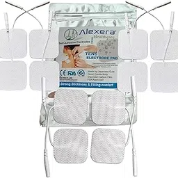 ALEXERA TENS White Physiotherapy Equipments Self Adhesive Electrode Pads For Electronic Stimulators, Ift, Tens,Ems & Pulse Massagers(5cm, White) -Pack of 3-picture-36
