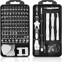 NSXEEN Precision Screwdriver Set, Professional Grade 115 in 1 Magnetic Repair Tool Kit for Electronics, Computer, iPhone, Laptop, Game Console, Watch, Eyeglasses, Modding, and DIY Projects-picture-53